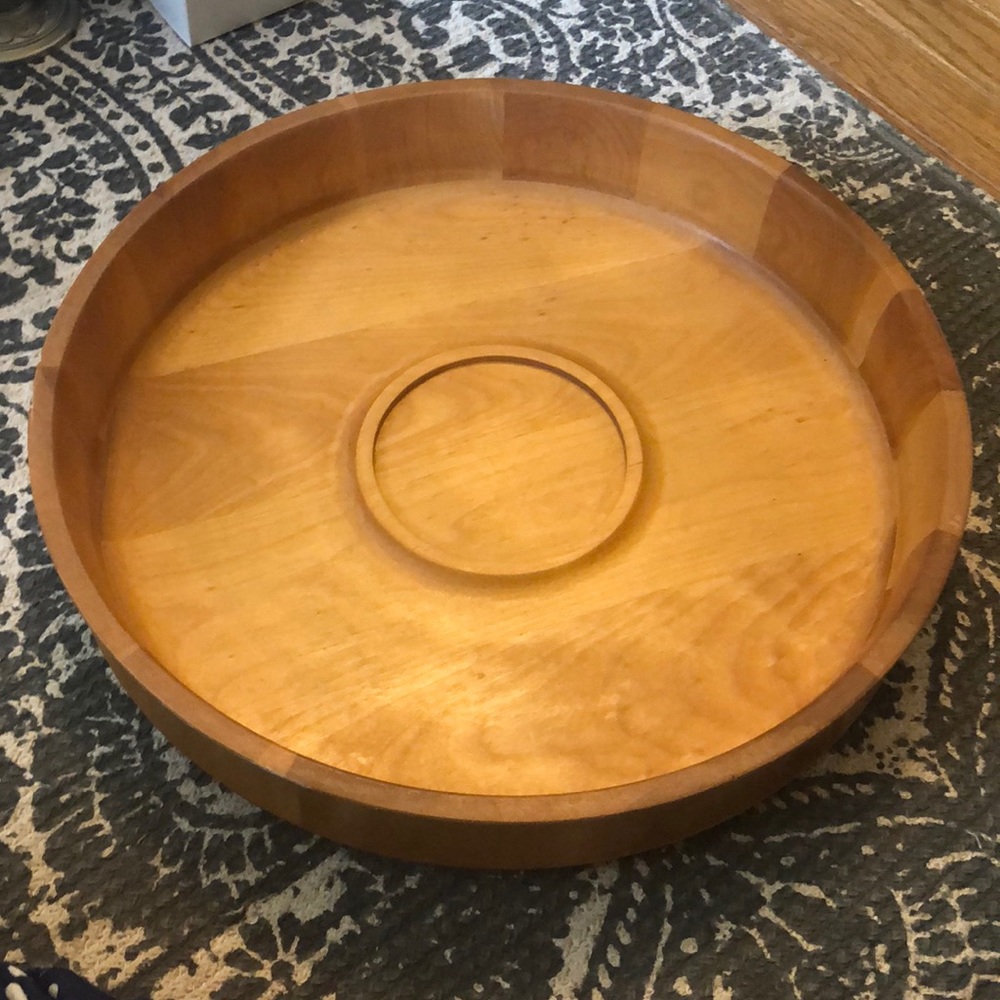 John McLeod - WilliamsSonoma wood bowl platter - Picture 2 of 12